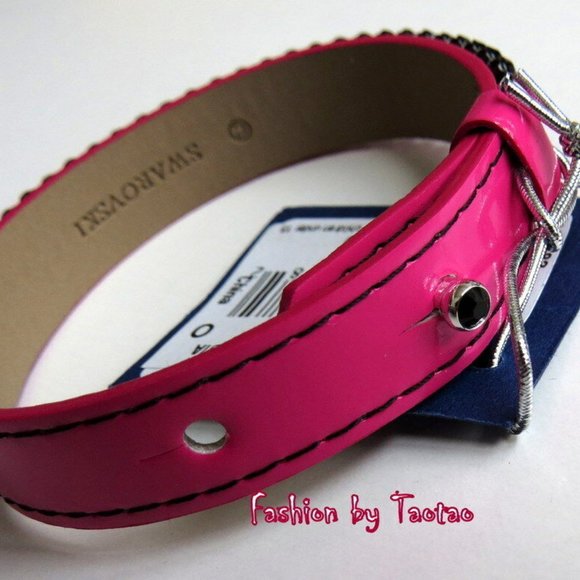 New in Box Swarovski Golf Fuchsia Bracelet 1128183 - Picture 5 of 8